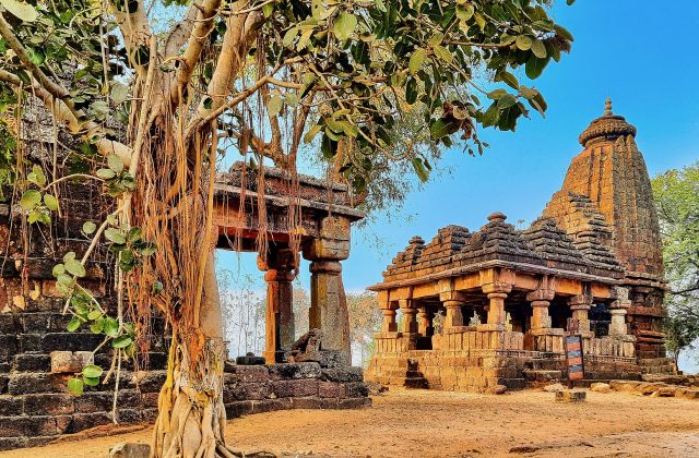Community temple at Thanegaon, Gadchiroli district, Vidarbha